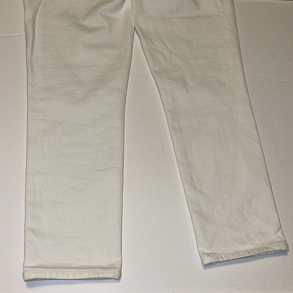 PAIGE “Skyline Ankle Peg” White Cropped Skinny Jeans - Women’s Size 27 - Picture 6 of 8